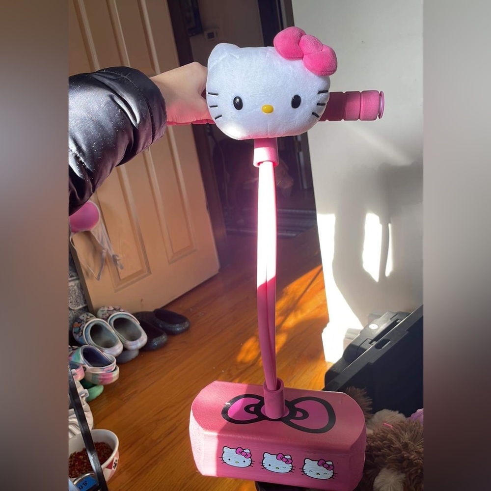 hello kitty pogo stick